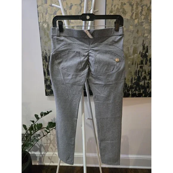 Freddy Wrup Jegging Pants Women Size Medium Gray Casual Made In Italy - Picture 5 of 10
